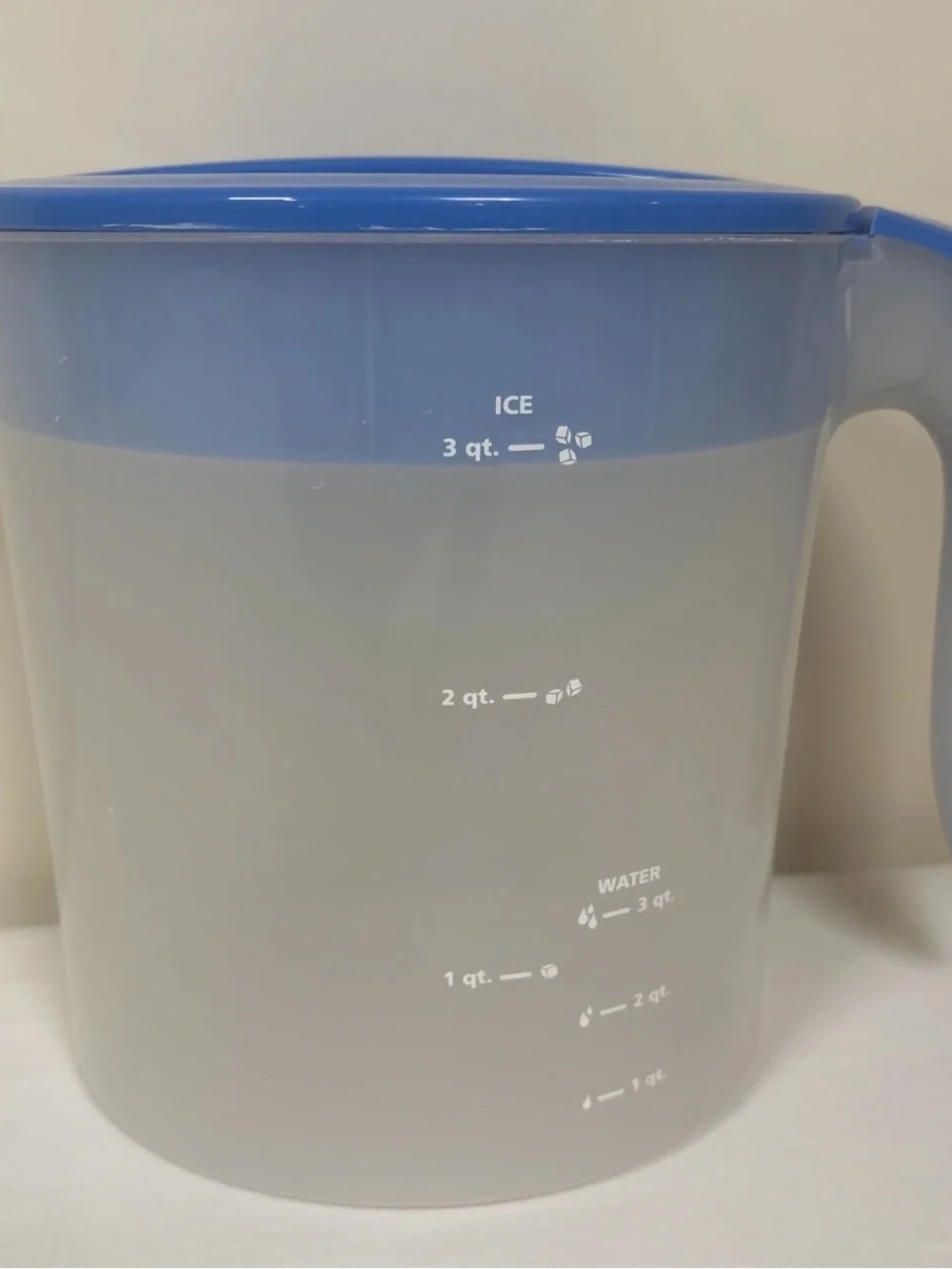 Mr. Coffee Iced Tea 3 Quart TM70 Replacement Pitcher with Blue Lid